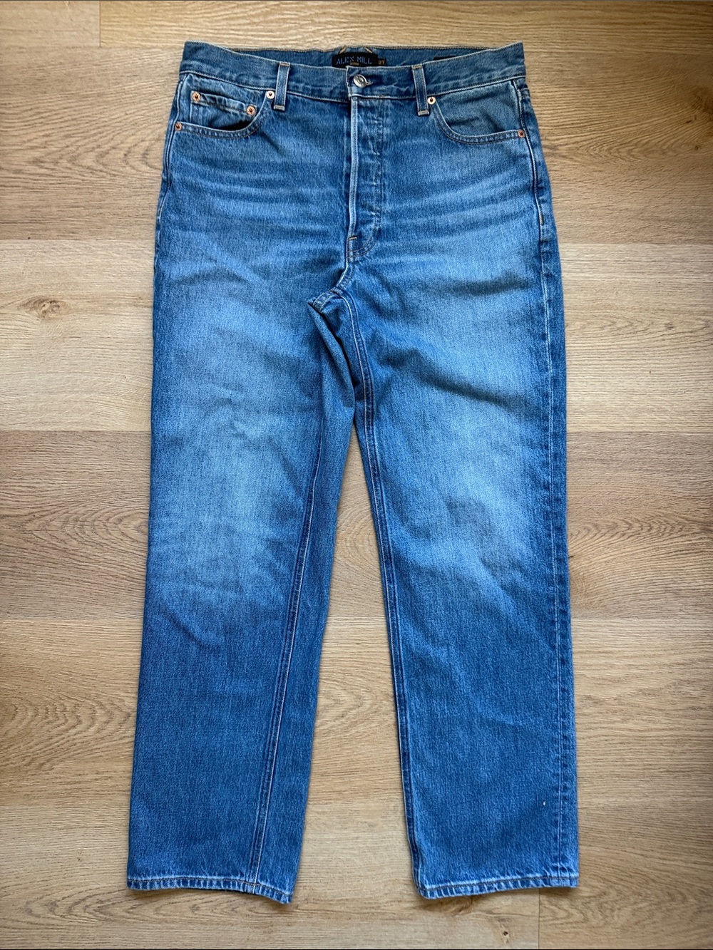 Alex Mill Relaxed Straight-Leg jeans